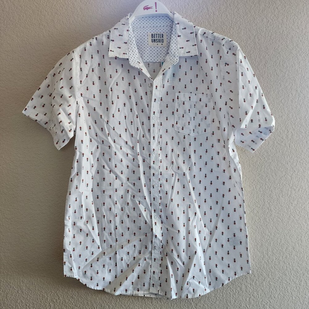 Mini Pineapple Button-up - XL